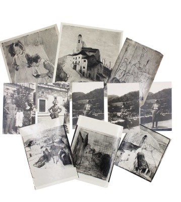 Подборка из 11 фотографий из поездки В.Г. Лидина по Италии: